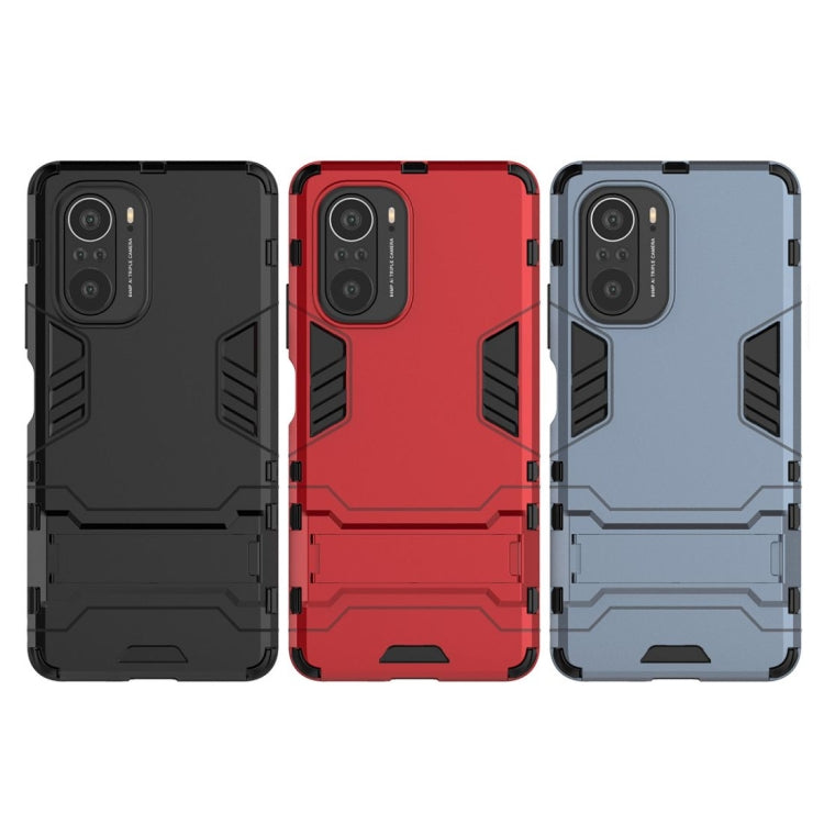 Shockproof Protective Case with Holder, For Xiaomi Redmi K40 / K40 Pro