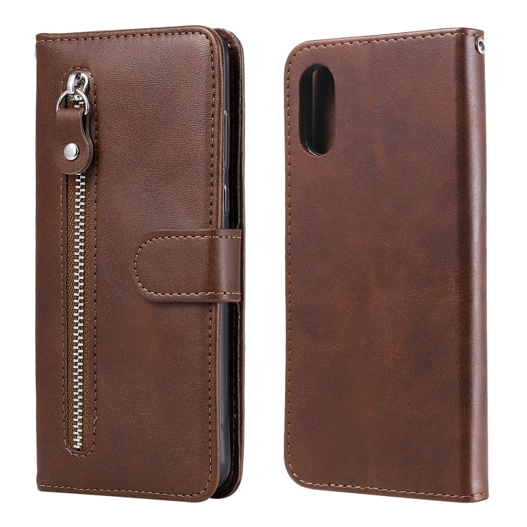 Fashion Calf Texture Zipper Horizontal Flip Leather Case with Stand & Card Slots & Wallet, For OPPO Reno5 / Find X3 Lite, For Xiaomi Redmi Note 10 4G / Note 10S, For Xiaomi Redmi Note 10 Pro / 10 Pro Max, For Samsung Galaxy A02 / M02 (EU Version)