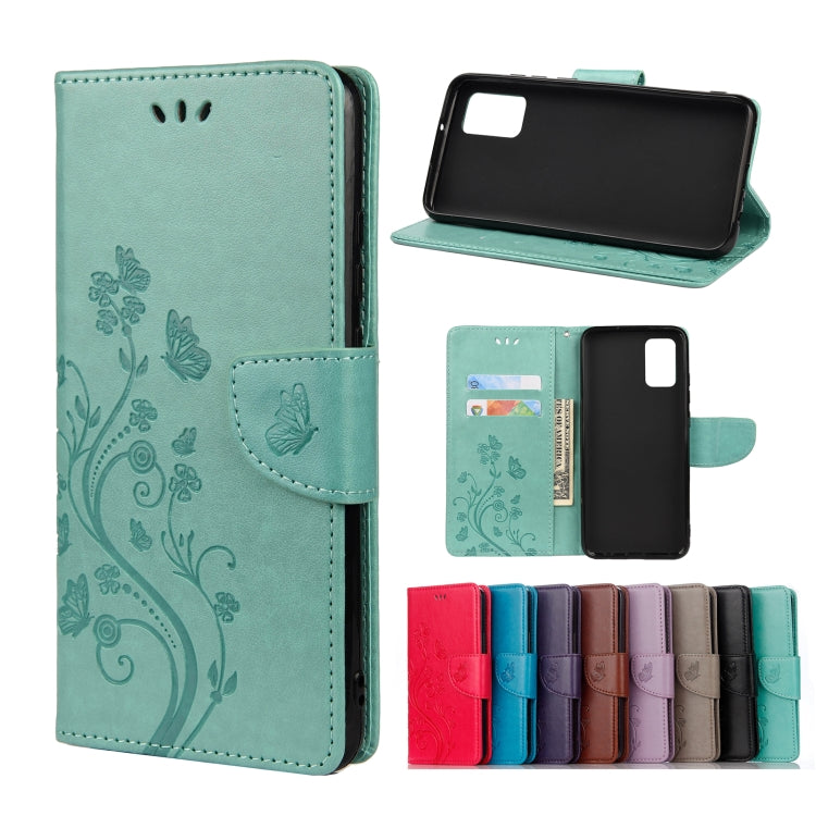 Butterfly Flower Pattern Horizontal Flip Leather Case with Holder & Card Slots & Wallet, For Motorola Moto G30, For Nokia 5.4, For Xiaomi Redmi Note 10 Pro