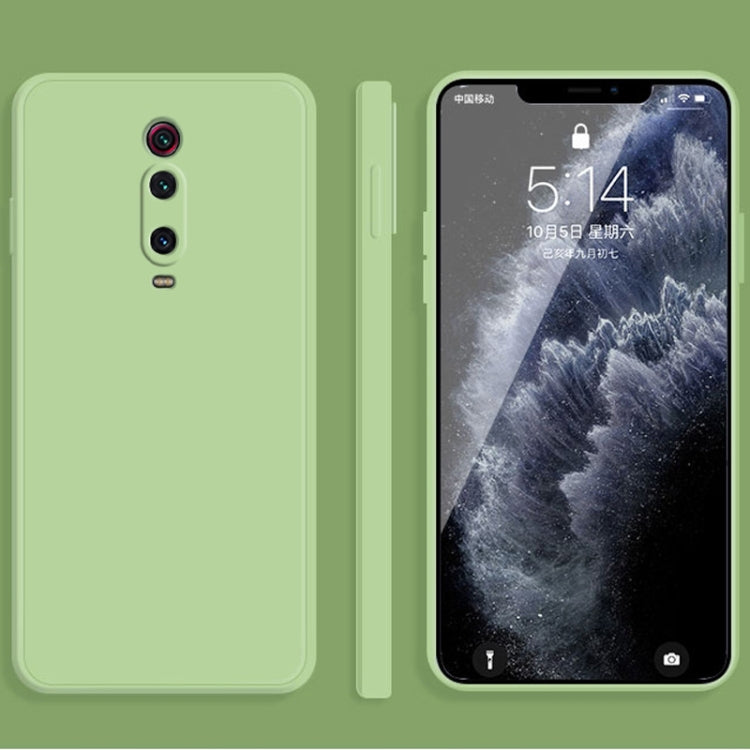 Solid Color Imitation Liquid Silicone Straight Edge Dropproof Full Coverage Protective Case, For Xiaomi Redmi 10X 4G, For Xiaomi Redmi K20 Pro