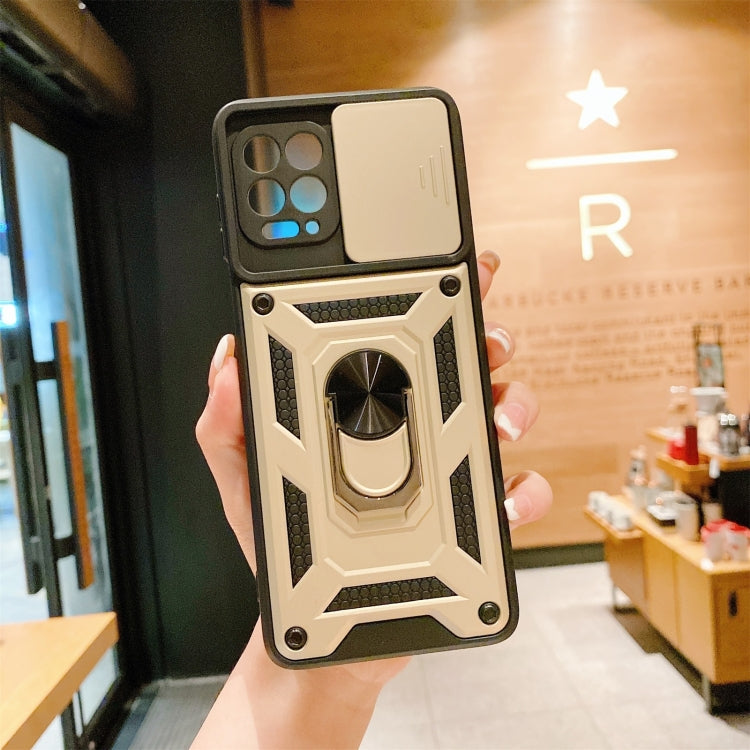 Sliding Camera Cover Design TPU+PC Protective Case, For Motorola Moto G100