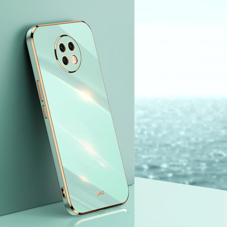 XINLI Straight Edge 6D Electroplate TPU Phone Case, For Xiaomi Redmi Note 8 Pro, For Xiaomi Redmi Note 9 4G, For Xiaomi Redmi Note 9 5G
