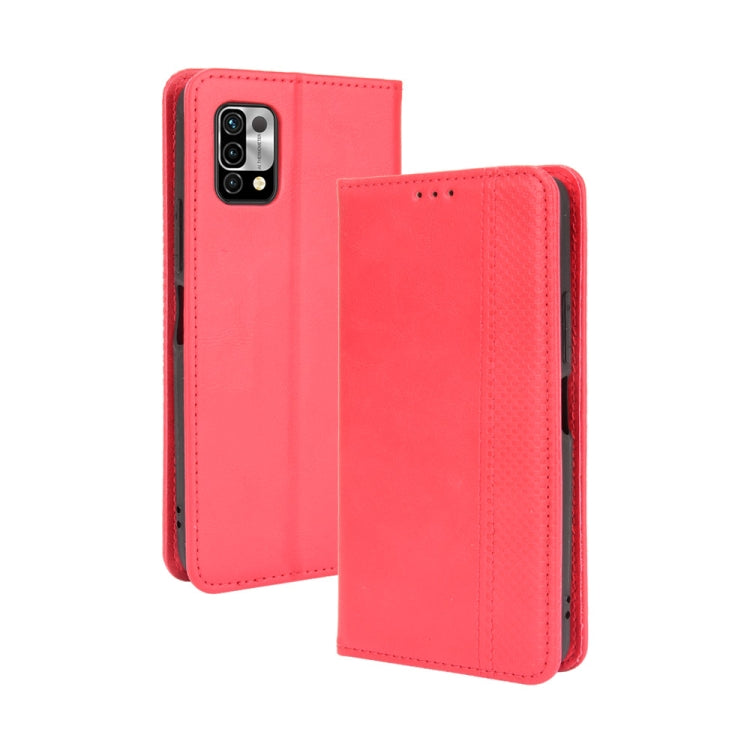 Magnetic Buckle Retro Crazy Horse Texture Horizontal Flip Leather Case with Holder & Card Slots & Photo Frame, For Blackview A100, For Oukitel C21 Pro, For Oukitel C21, For Umidigi Power 5