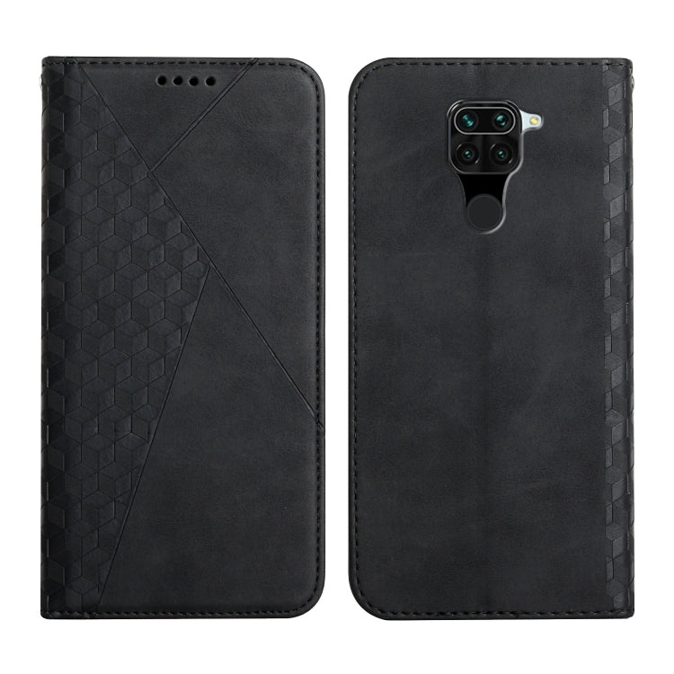 Diamond Pattern Splicing Skin Feel Magnetic Horizontal Flip Leather Case with Card Slots & Holder & Wallet, For Xiaomi Mi 10T Pro 5G / Mi 10T 5G, For Xiaomi Redmi Note 10 4G, For Xiaomi Redmi Note 9 Pro, For Xiaomi Redmi Note 9