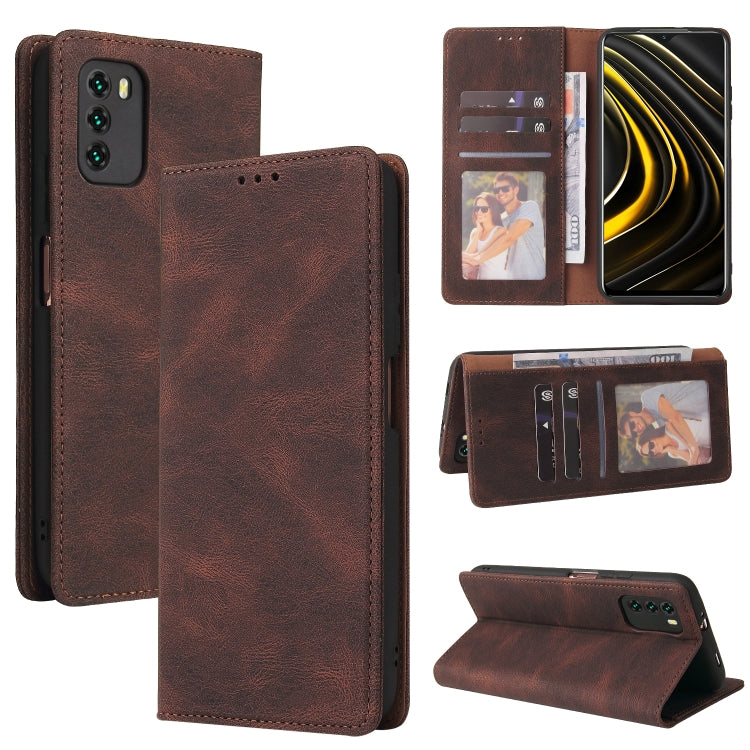Simple Suction Closure Horizontal Flip Leather Case with Holder & Card Slot & Wallet, For Xiaomi Redmi Note 8T, For Xiaomi Redmi Note 9 / 10X 4G, For Xiaomi Redmi Note 8, For Xiaomi Redmi Note 8 Pro, For Xiaomi Redmi Note 10, For Xiaomi Redmi Note 10 Pro