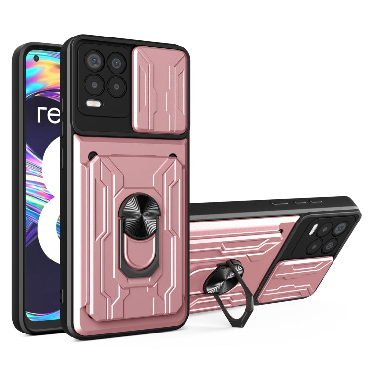Sliding Camshield Card Phone Case, For Xiaomi Redmi K40/Poco F3/Mi 11i, For Xiaomi Mi 11 Lite, For OPPO Realme C20 / C21, For OPPO Realme C25 / C15, For OPPO Realme 8 / 8 Pro