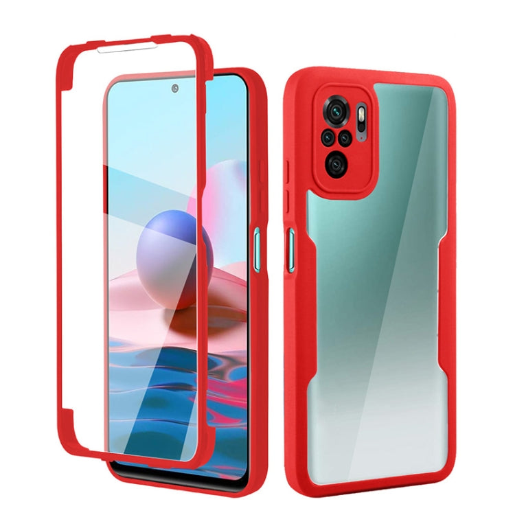 Acrylic + TPU 360 Degrees Full Coverage Shockproof Phone Case, For Samsung Galaxy A51 4G, For Samsung Galaxy A52 5G / 4G, For Samsung Galaxy A71 4G, For Xiaomi Redmi Note 10 / Note 10s