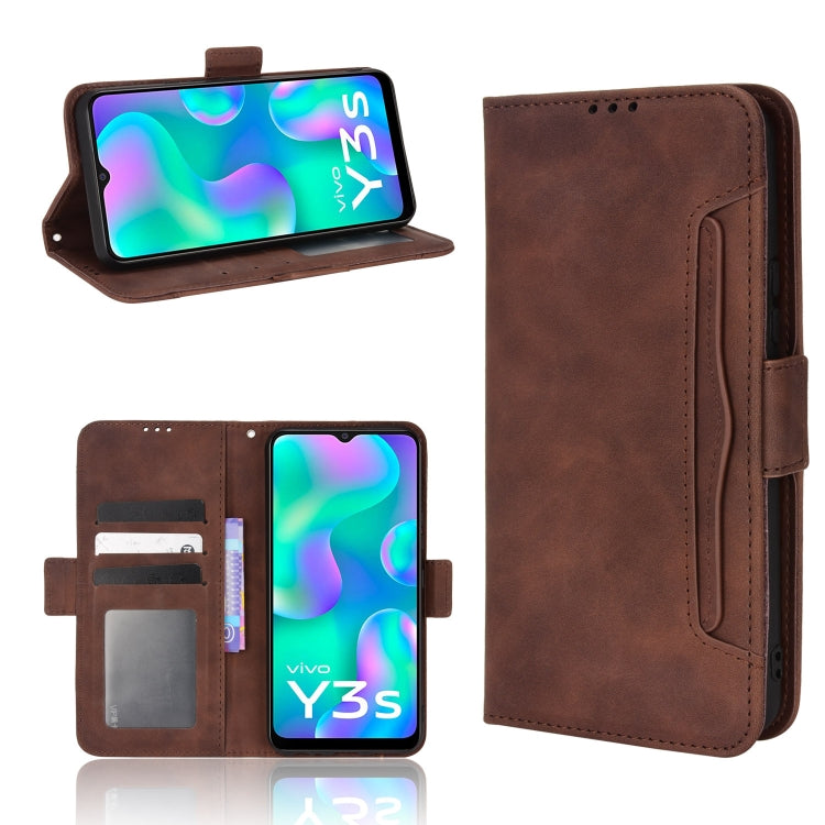 Skin Feel Calf Pattern Leather Phone Case, For TCL 20 XE, For TCL 20Y / Alcatel 1S 2021, For TCL 205, For vivo Y3s 2021