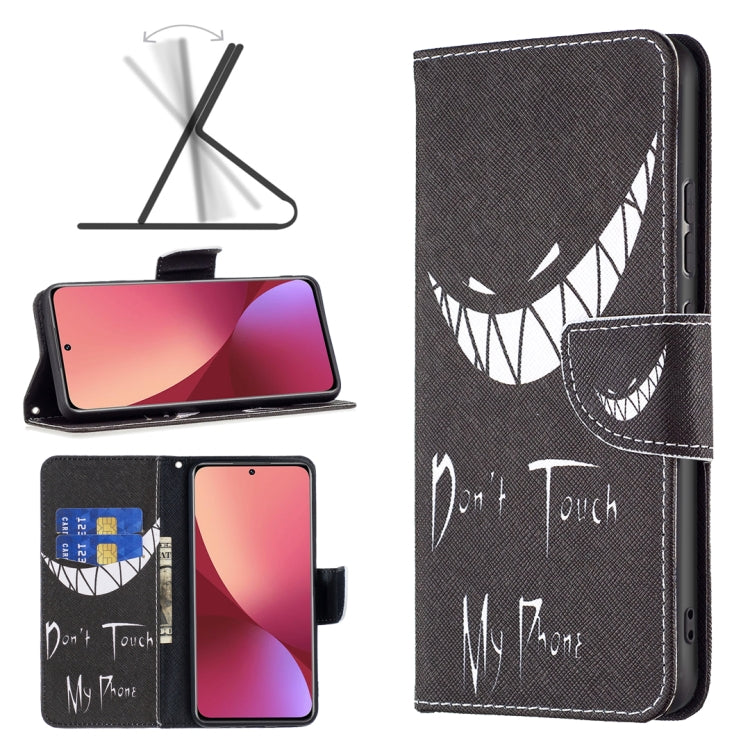 Colored Drawing Pattern Leather Phone Case, For Xiaomi 12