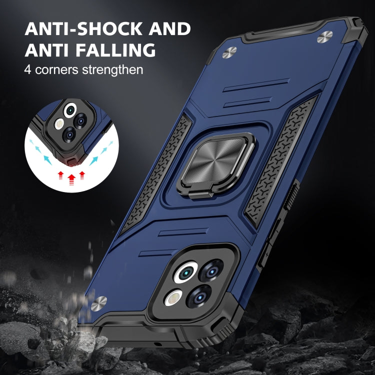 Magnetic Armor TPU + PC Holder Phone Case, For Motorola Moto G Pure, For Xiaomi Redmi Note 11, For Samsung Galaxy A03 164mm, For Samsung Galaxy A13 5G, For Samsung Galaxy A33 5G