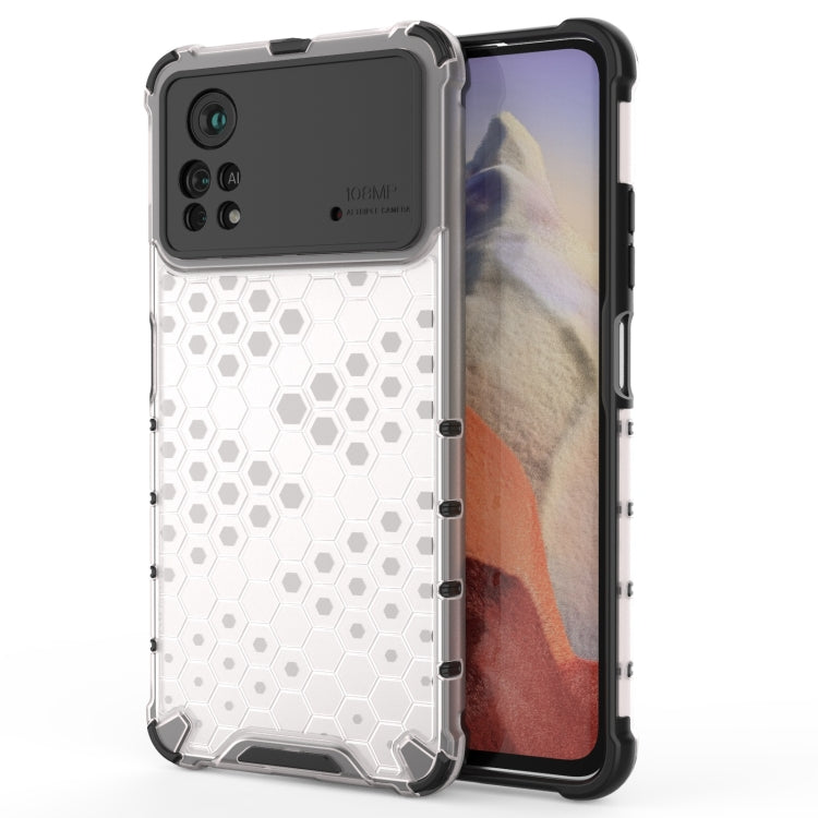 Shockproof Honeycomb PC + TPU Case, For Xiaomi Redmi Note 11E 5G, For Xiaomi Redmi Note 11, For Xiaomi Poco M4 Pro 4G, For Xiaomi Poco X4 Pro 5G
