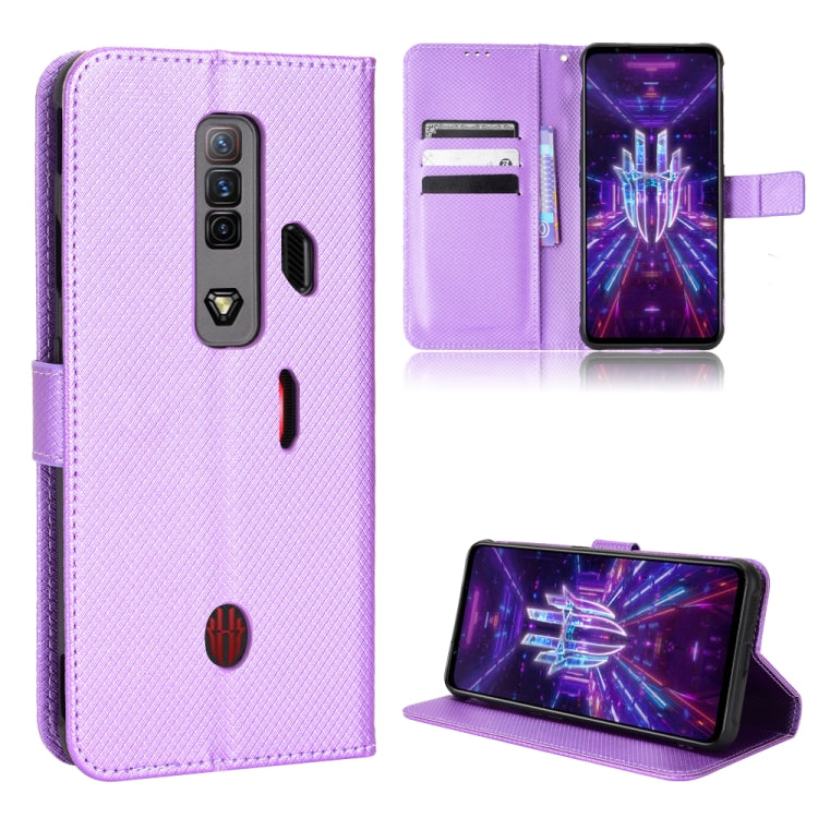 Diamond Texture Leather Phone Case, For ZTE nubia Red Magic 7
