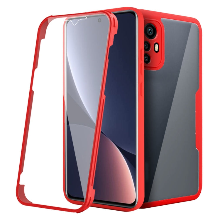 Acrylic + TPU 360 Degrees Full Coverage Shockproof Phone Case, For Samsung Galaxy A32, For OPPO A16 / A55 5G, For Xiaomi 12 5G, For Xiaomi 12 Pro 5G