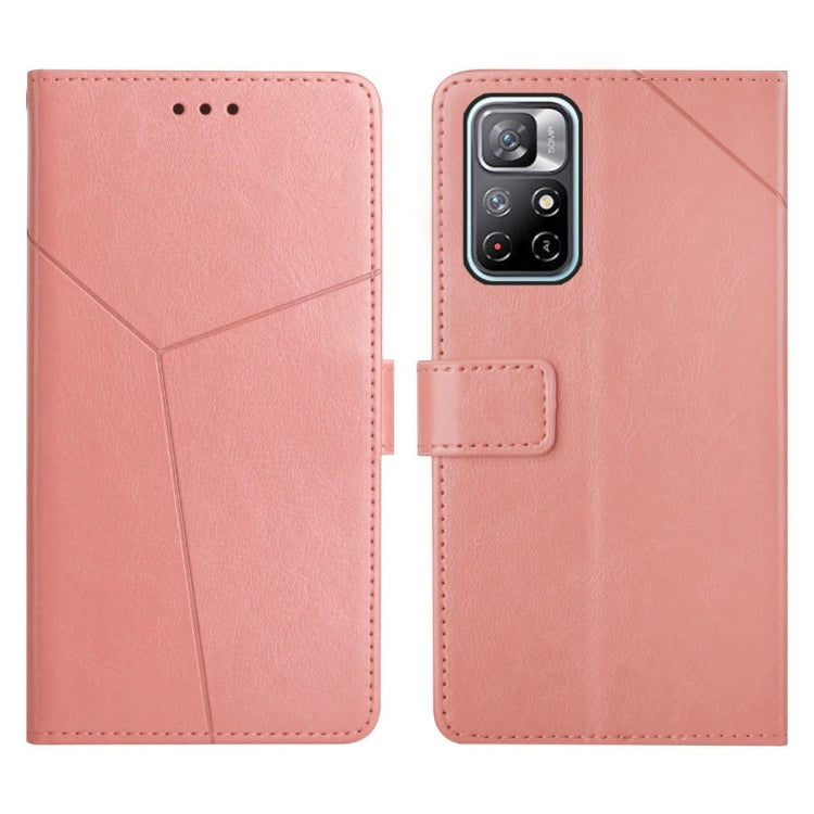 Y Stitching Horizontal Flip Leather Phone Case, For Xiaomi Poco X4 Pro 5G, For Xiaomi Poco M4 Pro 5G