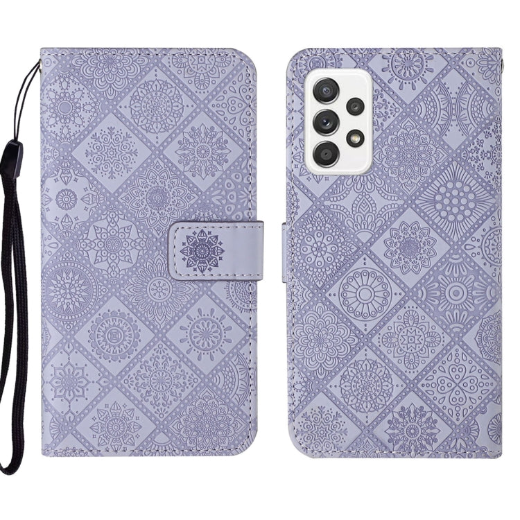 Ethnic Style Embossed Pattern Leather Phone Case, For Samsung Galaxy A33 5G, For Samsung Galaxy A52, For Samsung Galaxy A53