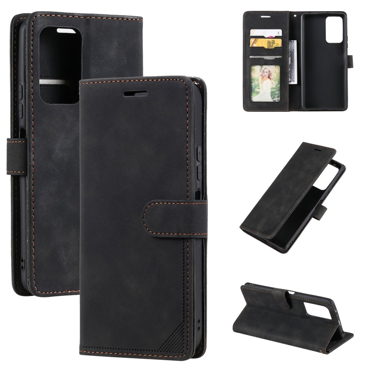 Skin Feel Anti-theft Brush Leather Phone Case, For Xiaomi Redmi Note 11 4G/11S Global