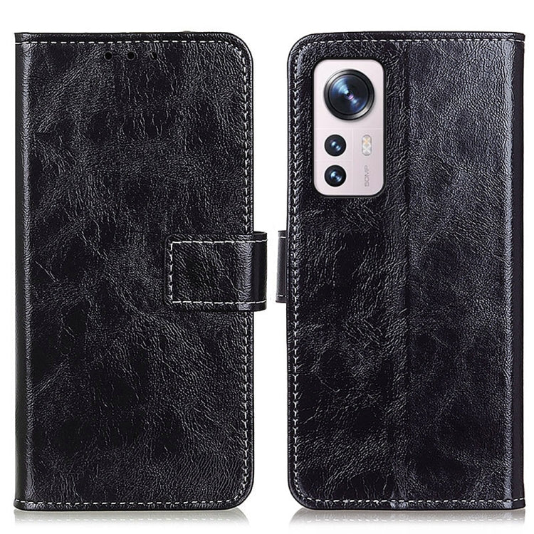 Retro Crazy Horse Texture Horizontal Flip Leather Phone Case, For Motorola Moto G 5G 2022, For OnePlus ACE/10R, For Xiaomi 12 Lite
