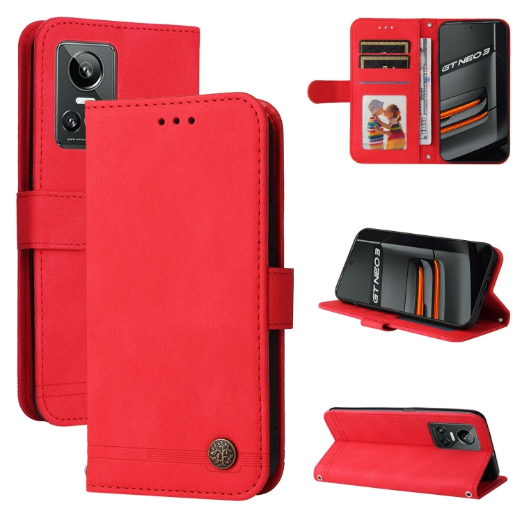 Skin Feel Life Tree Metal Button Leather Phone Case, For Xiaomi Redmi Note 11E / 10 Prime+ 5G, For Honor 50 Pro / Huawei nova 9 Pro, For Infinix Note 11, For OPPO Realme GT Neo3