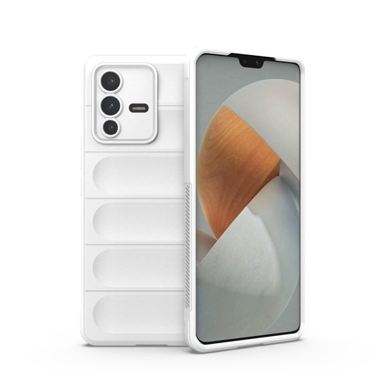 Magic Shield TPU + Flannel Phone Case, For vivo S12 Pro