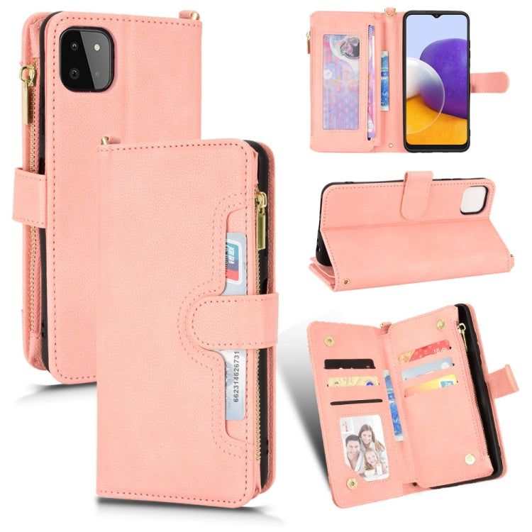Litchi Texture Zipper Leather Phone Case, For Samsung Galaxy Z Fold2 5G, For Samsung Galaxy A13 5G, For Samsung Galaxy A23 4G / M22 4G, For Samsung Galaxy A22 5G