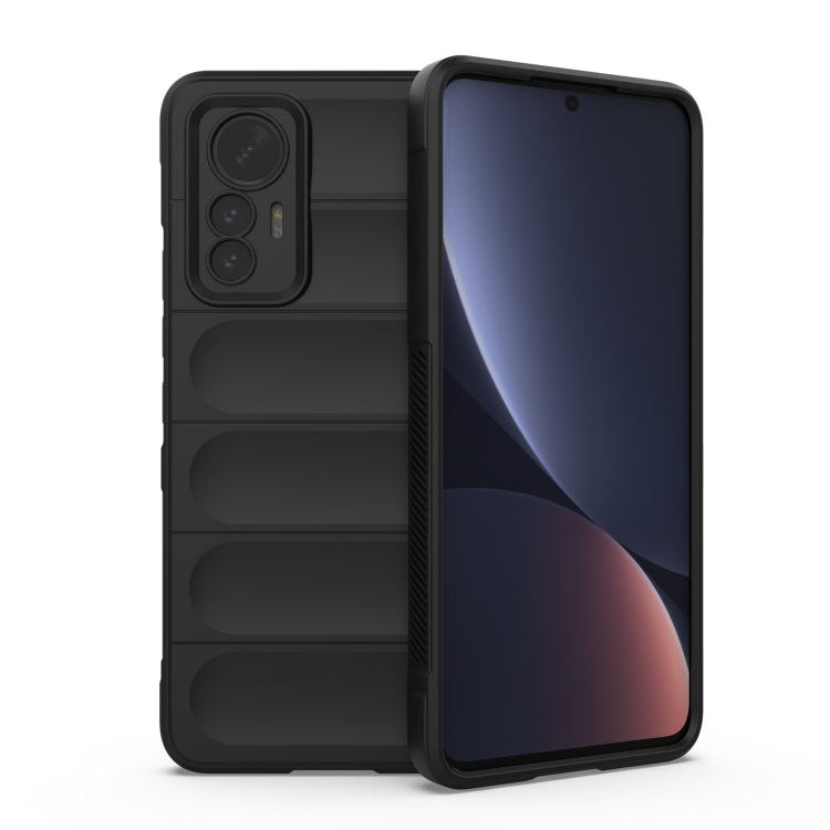 Magic Shield TPU + Flannel Phone Case, For Xiaomi 12 Lite