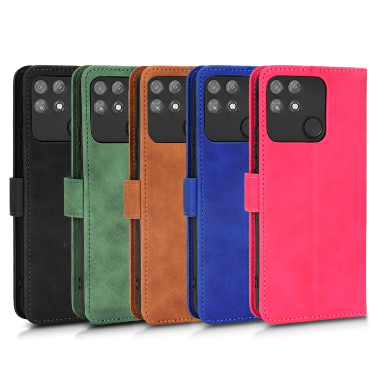 Skin Feel Magnetic Flip Leather Phone Case, For Realme Narzo 50A, For OPPO Reno8 5G, For Asus ROG Phone 6, For Samsung Galaxy M13 4G