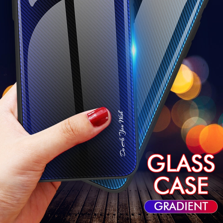 Texture Gradient Glass TPU Phone Case, For OnePlus Nord N100, For OnePlus 10 Pro
