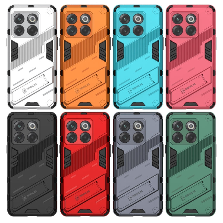 Punk Armor PC + TPU Phone Case with Holder, For OnePlus 10T 5G