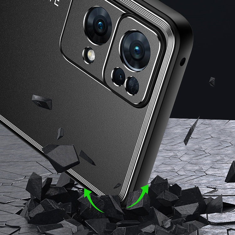 Frosted Metal Phone Case, For Huawei nova 7 Pro, For Huawei nova 7, For Huawei nova 8 Pro, For Huawei nova 8, For OPPO Reno7 Pro, For OPPO Reno7