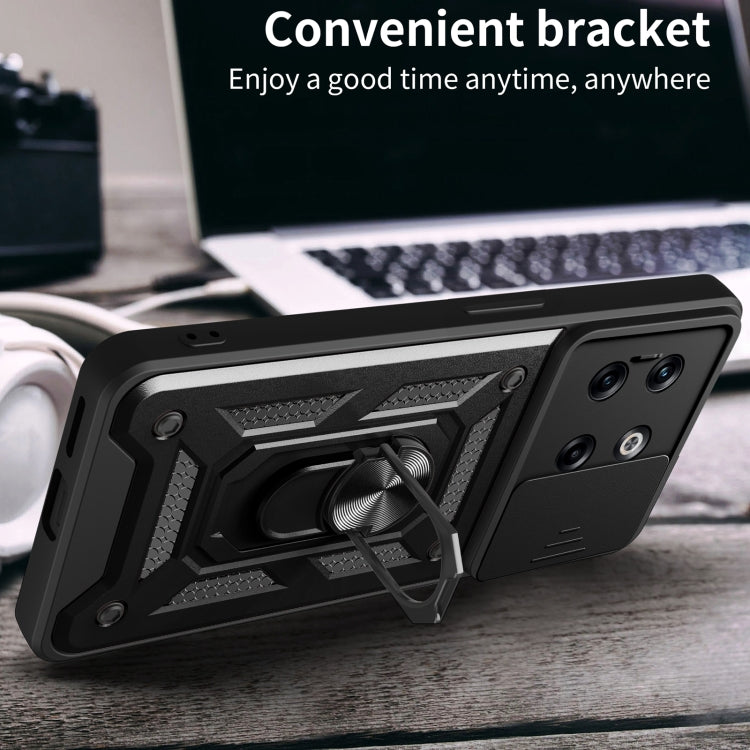 Sliding Camera Cover Design TPU+PC Phone Case, For OnePlus 10T