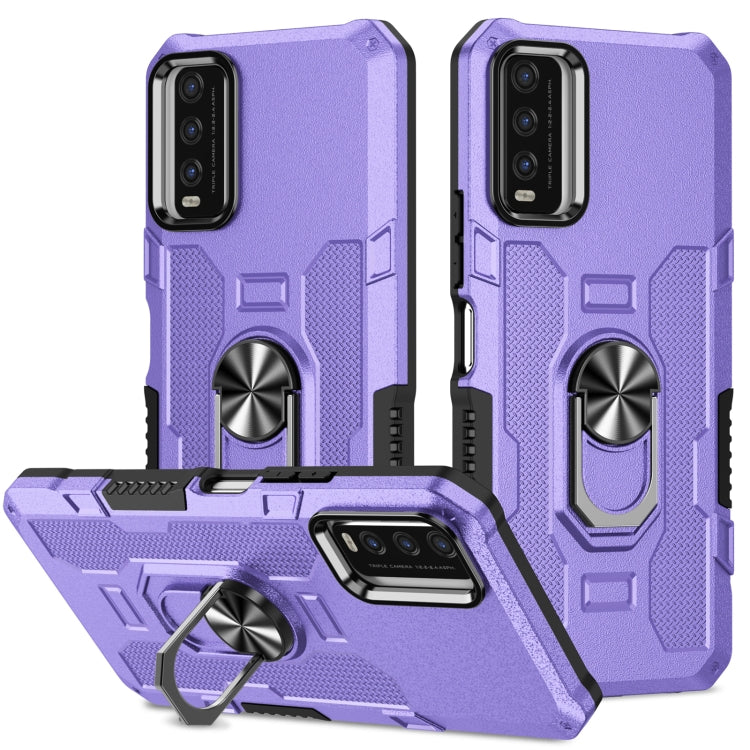 Ring Holder Armor Hybrid Phone Case, For Samsung Galaxy A73 5G, For Xiaomi Redmi Note 11 Global, For Xiaomi Poco X4 Pro 5G, For vivo Y20