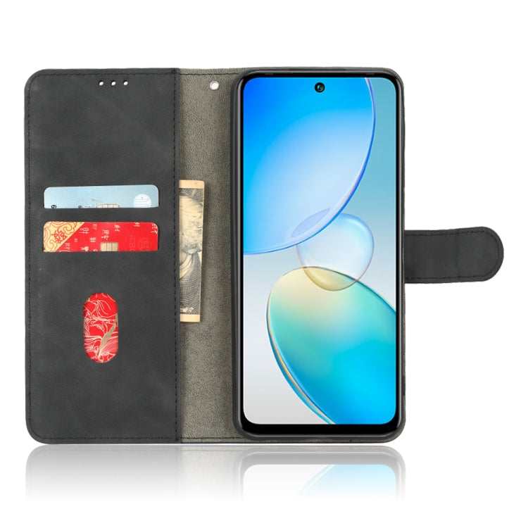 Skin Feel Magnetic Flip Leather Phone Case, For Infinix Hot 12, For Infinix Hot 12i, For Infinix Hot 12 Play, For Tecno Pova 3