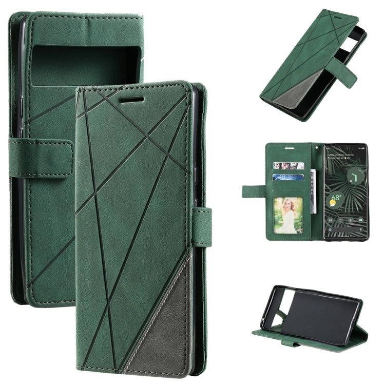 Skin Feel Splicing Leather Phone Case, For Google Pixel 7, For Xiaomi 12 Lite, For Xiaomi Redmi A1, For Google Pixel 7 Pro