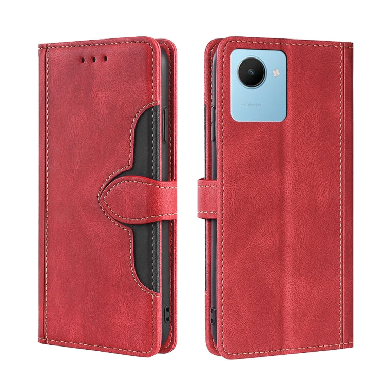 Skin Feel Magnetic Buckle Leather Phone Case, For Honor 80, For Honor 80 Pro, For Huawei nova 10 SE, For OPPO A58 5G, For Realme 10 4G, For Realme C30s