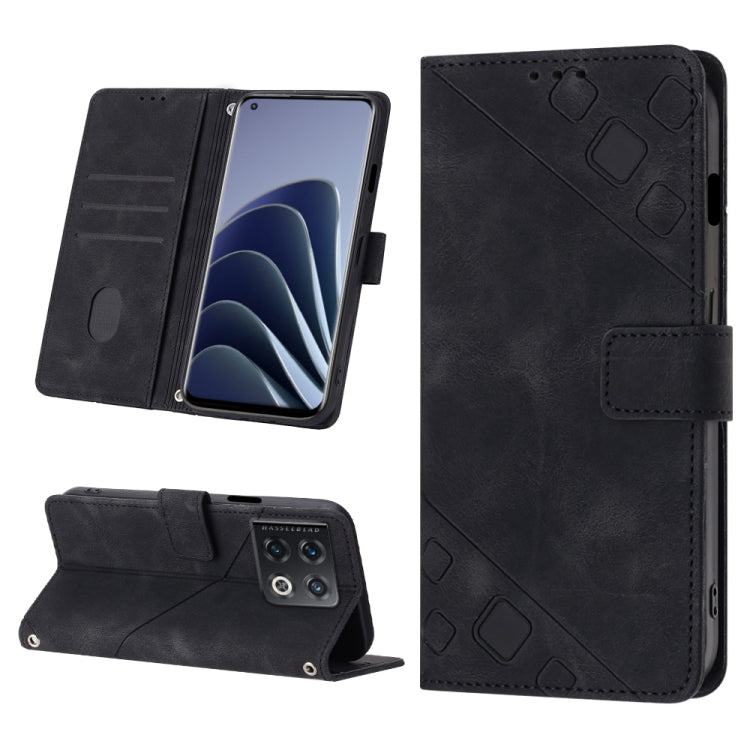 Skin-feel Embossed Leather Phone Case, For OnePlus 11, For OnePlus Nord CE 3 5G, For OnePlus Nord N20 5G, For OnePlus 10 Pro 5G
