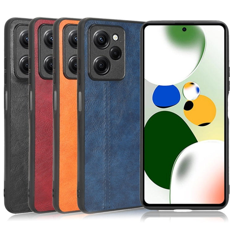 Sewing Cow Pattern Skin PC + PU + TPU Phone Case, For Xiaomi Poco X5 5G/Redmi Note 12 5G, For Xiaomi Redmi Note 12 Pro Speed/Poco X5 Pro 5G, For OPPO A17k