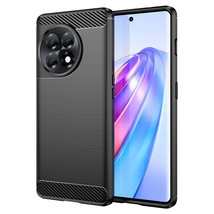 Brushed Texture Carbon Fiber TPU Phone Case, For OnePlus Nord CE 3, For OnePlus Ace 2V, For OnePlus 11R 5G