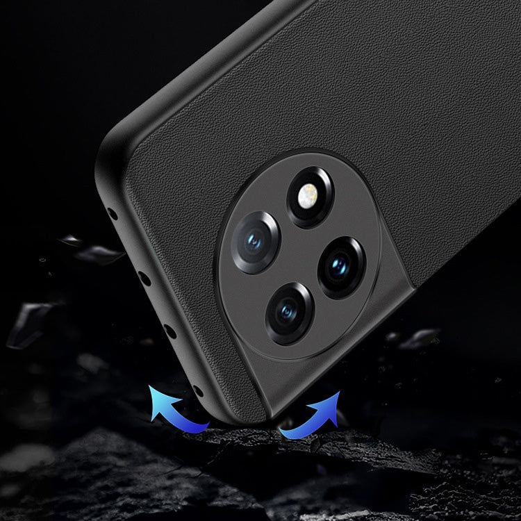 Ultra-thin Lambskin Leather Phone Case, For OnePlus 11