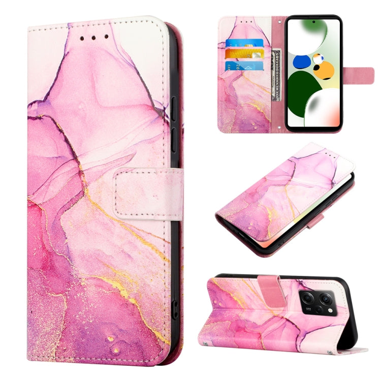 PT003 Marble Pattern Flip Leather Phone Case, For Xiaomi 13 Pro, For Xiaomi Poco X5 Pro 5G