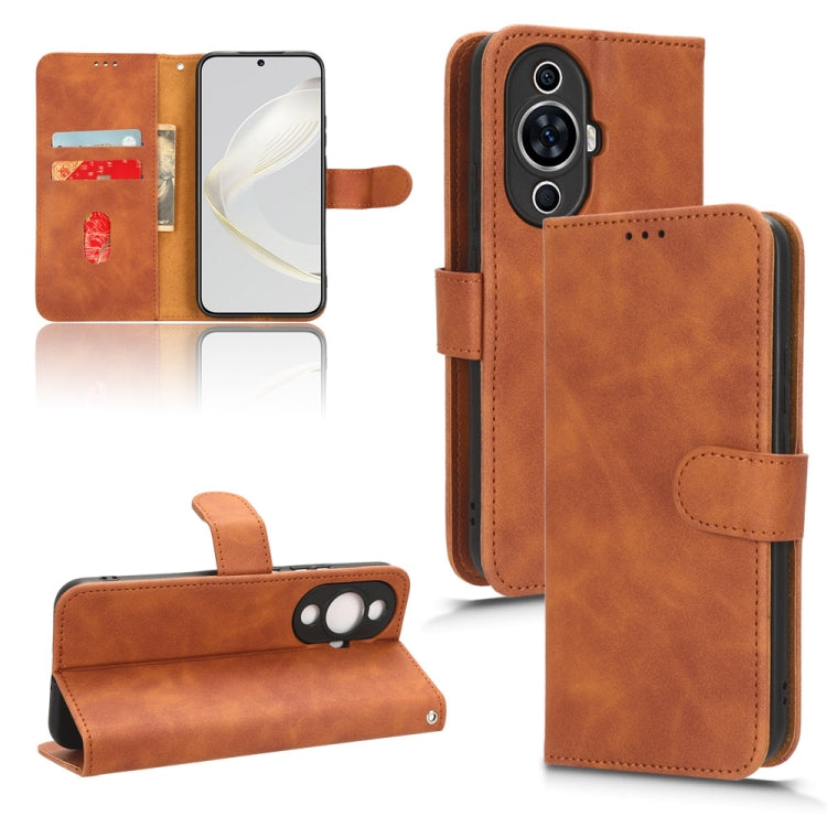 Skin Feel Magnetic Flip Leather Phone Case, For Nokia C32, For Nokia C22, For OPPO A1 5G, For Huawei nova 11