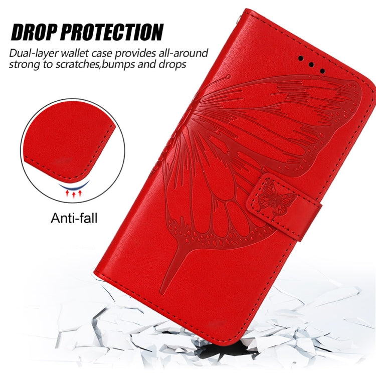 Embossed Butterfly Leather Phone Case, For Realme 10 Pro 5G, For Realme 10 Pro+ 5G, For Realme C55