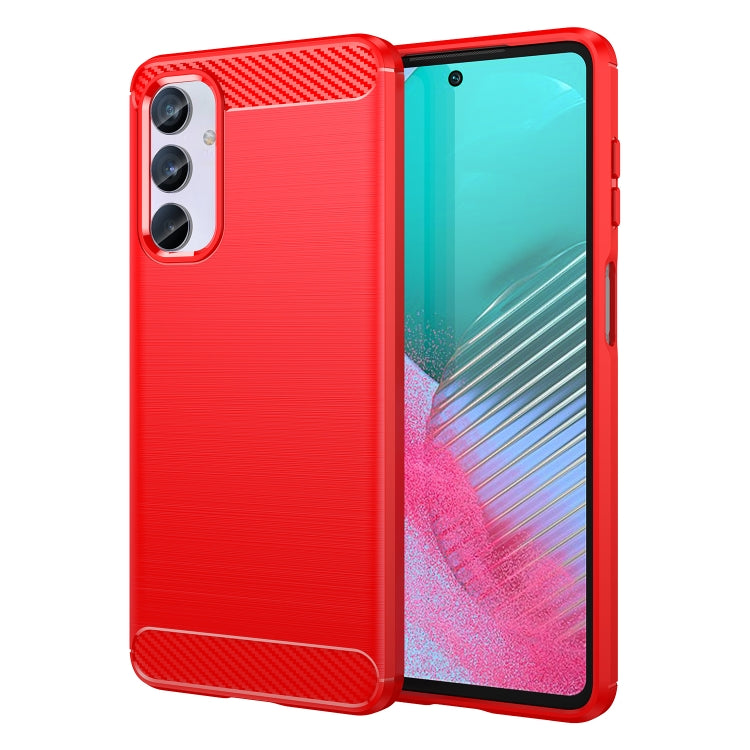 Carbon Fiber Brushed Texture TPU Phone Case, For Honor X5 4G, For OnePlus Ace 2V, For Samsung Galaxy M54 5G