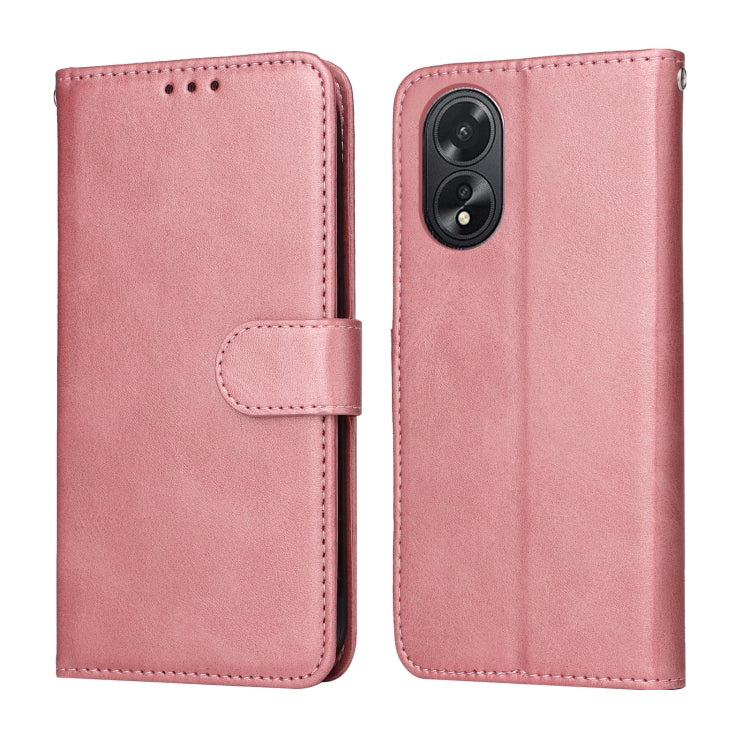 Classic Calf Texture Flip Leather Phone Case, For OPPO Reno11 F Global / F25 Pro Global, For OPPO Reno11 5G Global, For OPPO A59 5G / A2m, For OPPO A38 4G / A18 4G Global