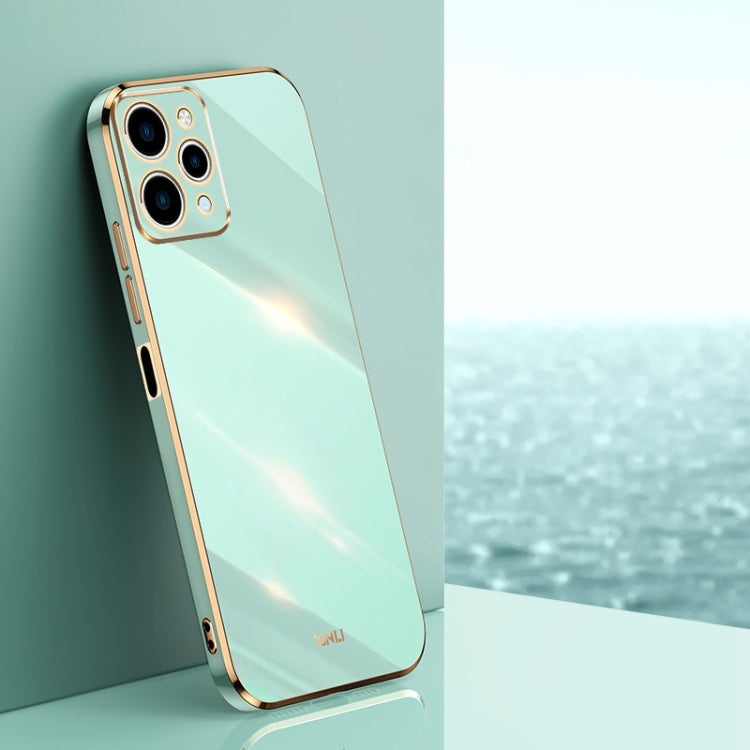 XINLI Straight Edge 6D Electroplate TPU Phone Case, For Xiaomi Redmi Note 12R, For Xiaomi Redmi K70, For Xiaomi Redmi 12 4G