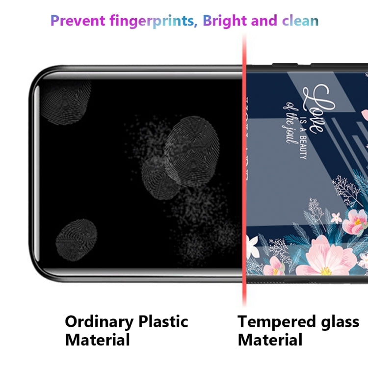 Colorful Painted Glass Phone Case, For Xiaomi Redmi Note 12 4G Global