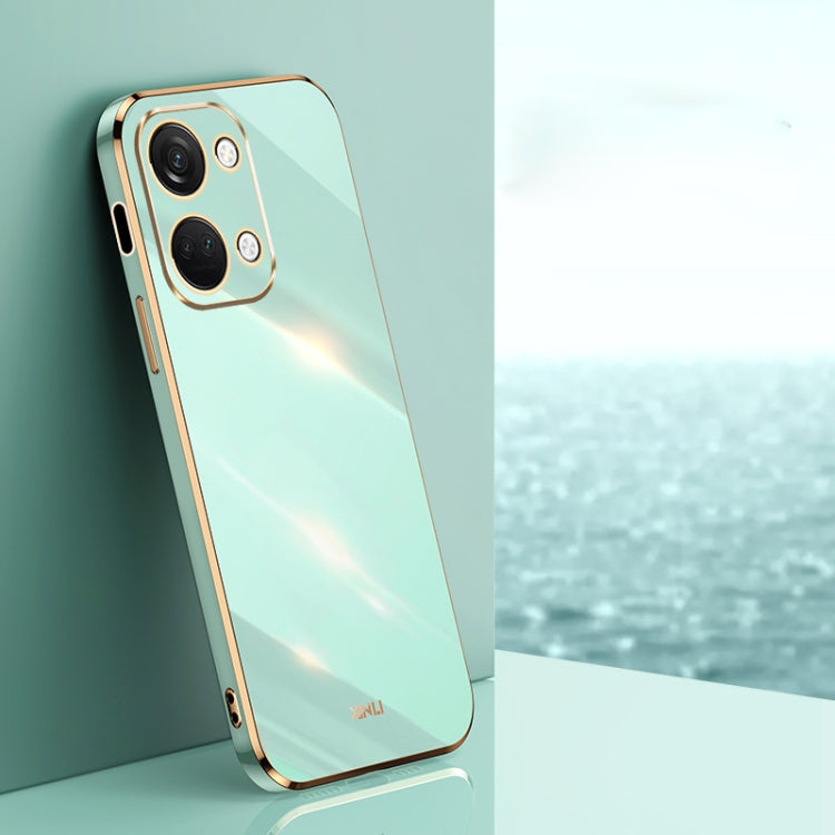 XINLI Straight Edge 6D Electroplate TPU Phone Case, For OnePlus 12, For OnePlus Ace 2V