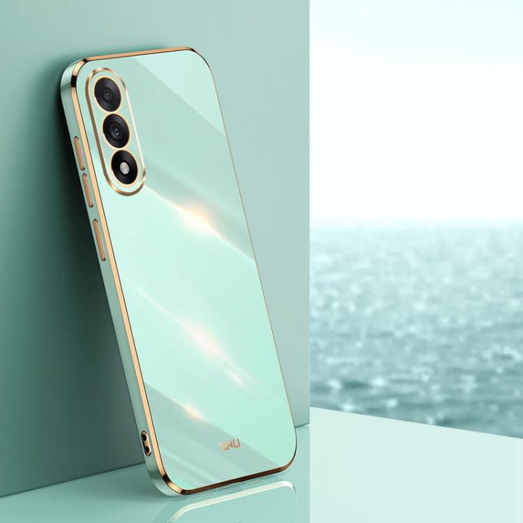XINLI Straight Edge 6D Electroplate TPU Phone Case, For OnePlus Turbo 6, For OnePlus 15 5G, For OnePlus Ace 5 Ultra