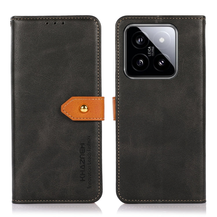 KHAZNEH Cowhide Texture Flip Leather Phone Case, For Xiaomi Redmi K70E / POCO X6 Pro, For Xiaomi Redmi Note 13R Pro, For Xiaomi Redmi Note 13 Pro 5G Global/Poco X6 5G, For Xiaomi 14 Ultra, For Xiaomi 14 Pro, For Xiaomi 14