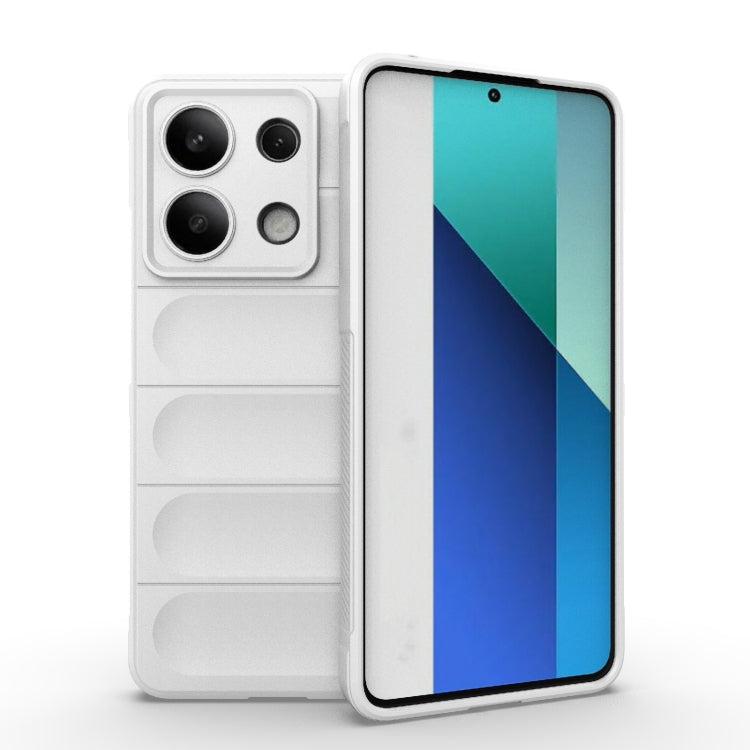 Magic Shield TPU + Flannel Phone Case, For Xiaomi Redmi Note 13 Pro 4G Global, For Xiaomi Redmi Note 13 4G Global