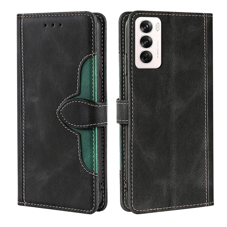 Skin Feel Magnetic Buckle Leather Phone Case, For OPPO A5 Pro 5G Global, For OPPO Reno13 F 5G / 4G, For OPPO A3 5G India, For OPPO Reno12 F 5G, For OPPO A3 Pro 5G India, For OPPO Reno12 5G Global